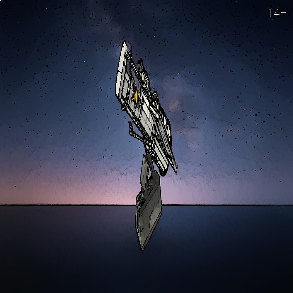 Building Blocks - Orbital Observatory Space Telescope 1252pcs Bricks