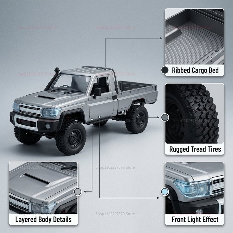 MN82 Upgraded PRO Off-Road 4WD - Rc Drift Car 1 24 Scale 4Wd 评论和价格