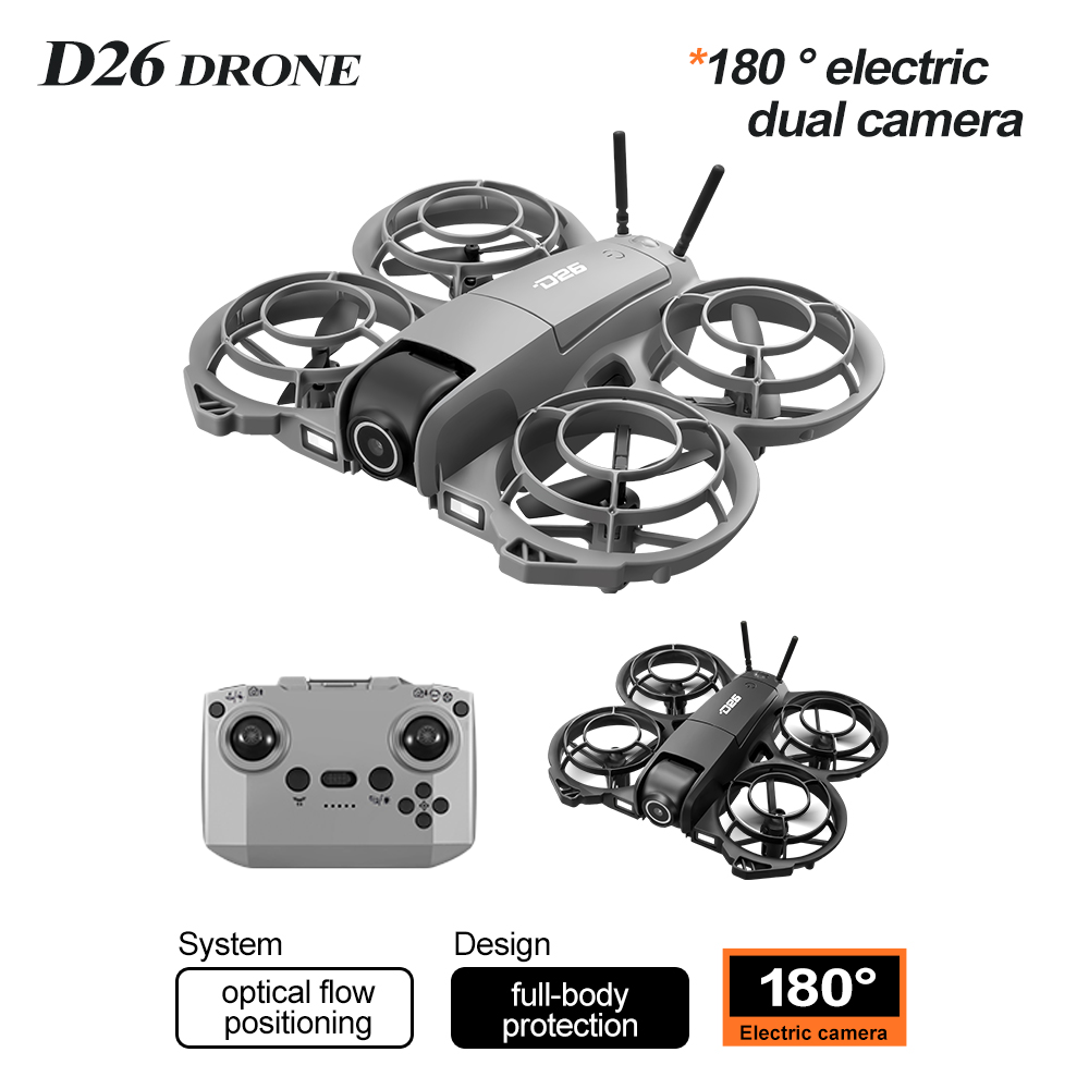 D26 4K Mini RC Drone,Full Prop - Fpv Brushless Rc Drone 4K 评论和价格