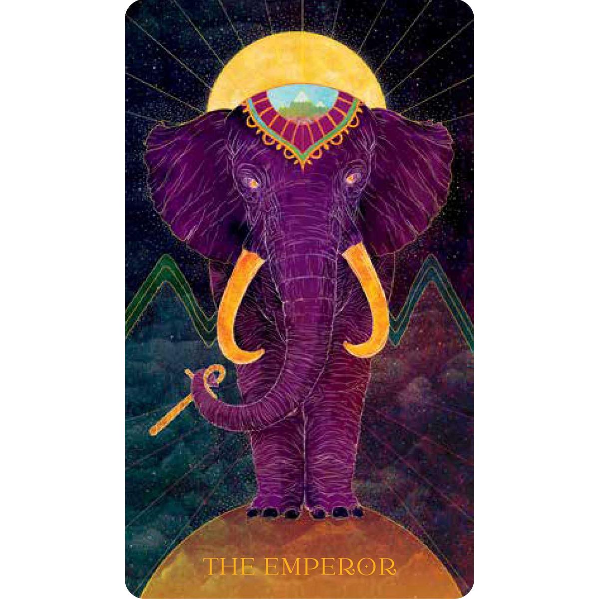 12x7 Cm Oriens Animal Tarot 78 - Tarot Cards Deck With Guidebook 评论和价格