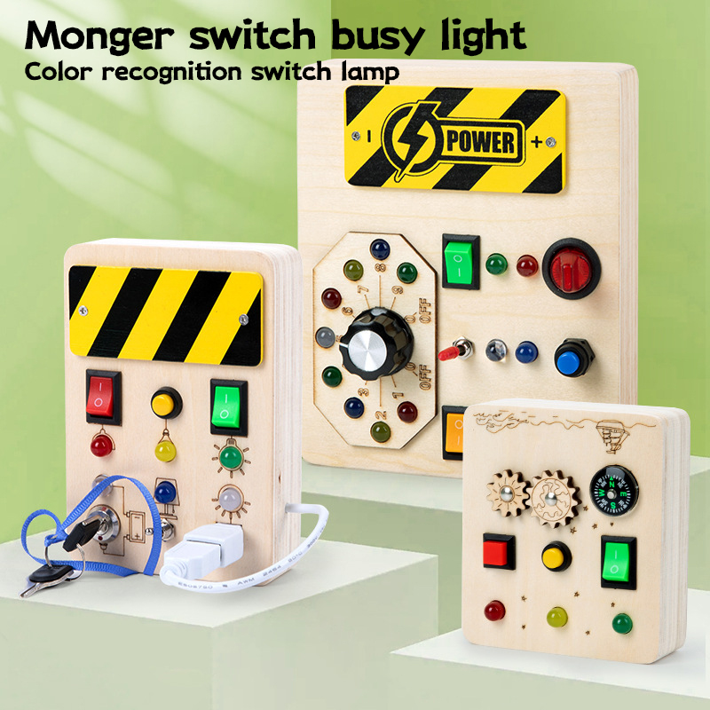 Montessori Busy Board Baby Sen - Montessori Wooden Busy Board Toddler 评论和价格