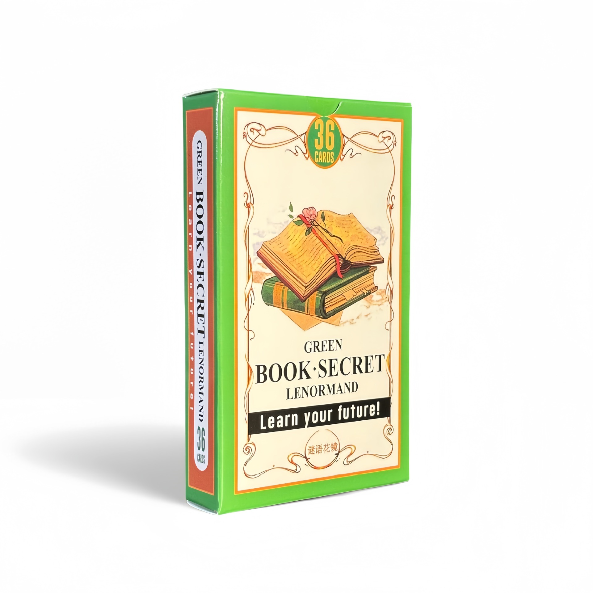 Green Book Secret Lenormand Or - Tarot Cards Deck With Guidebook 评论和价格