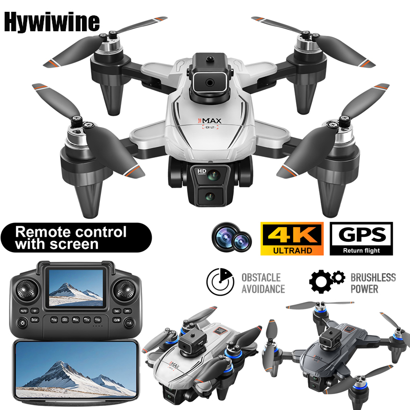 GPS RC Drone With Screen 4K Pr - Fpv Brushless Rc Drone 4K 评论和价格