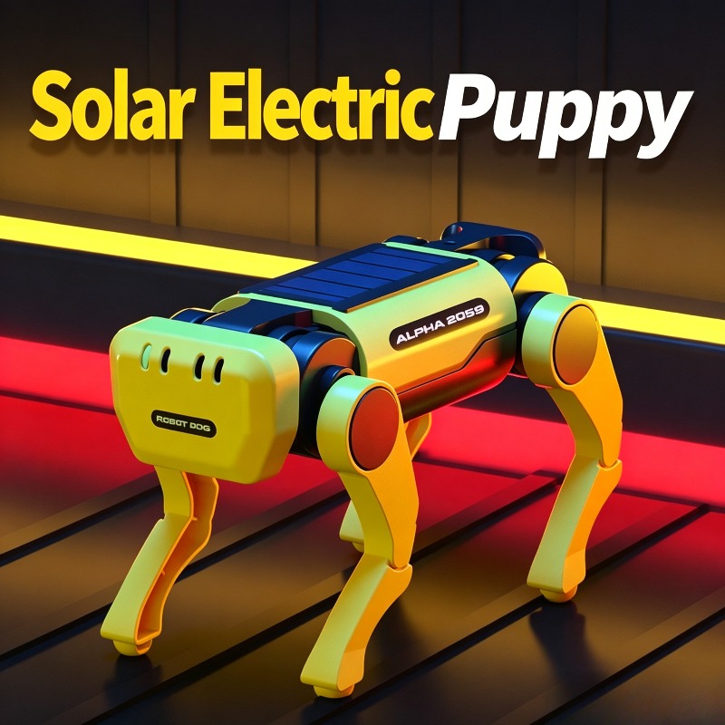 DIY Solar Powered Walking Mech - Stem Solar Robot Kit For Kids 评论和价格