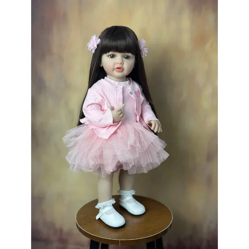 22in/55cm realistic reborn gir - Reborn Baby Doll Silicone Realistic 评论和价格