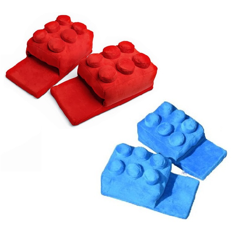 Warm Brick Slipper Women House - Building Blocks 评论和价格
