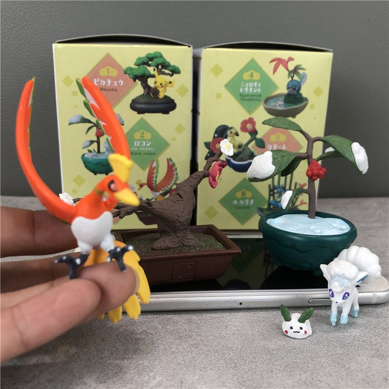 ReMent Pokemon Bonsai Collecti - Anime Action Figure Blind Box 评论和价格