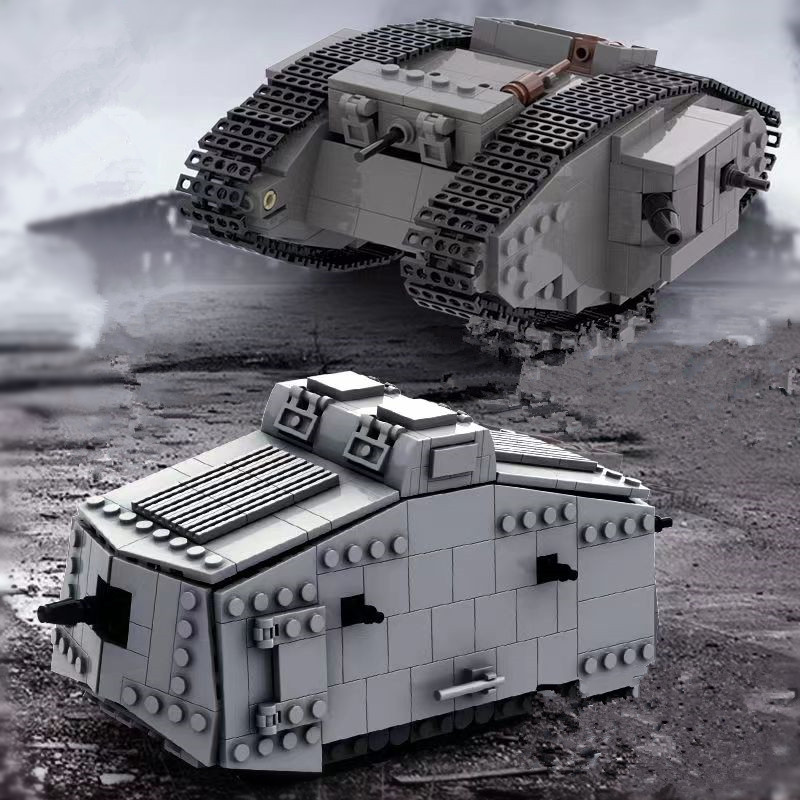 Hot Germany Military Building  - Lego Compatible Military Tank 评论和价格